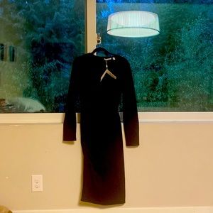 Black Hugo Boss cocktail dress size L